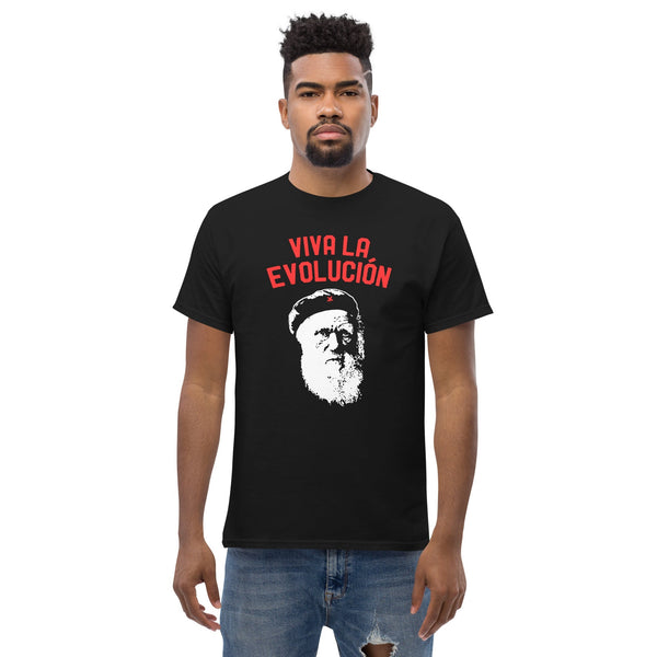 Darwin - Viva la Evolucion - Plus-Sized T-Shirt