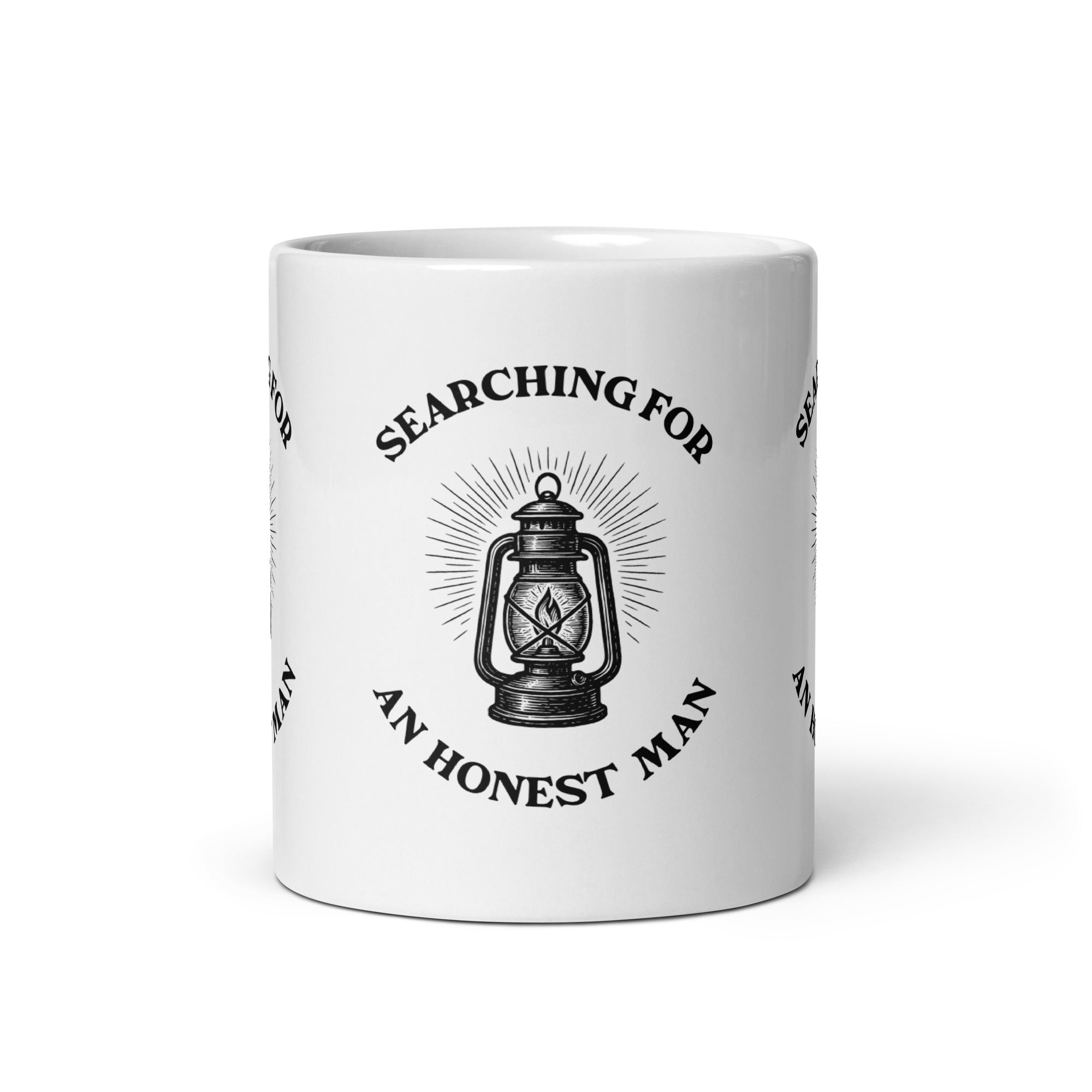 Diogenes' Laterne - Auf der Suche nach einem ehrlichen Mann - Tasse - The Philosopher's Shirt