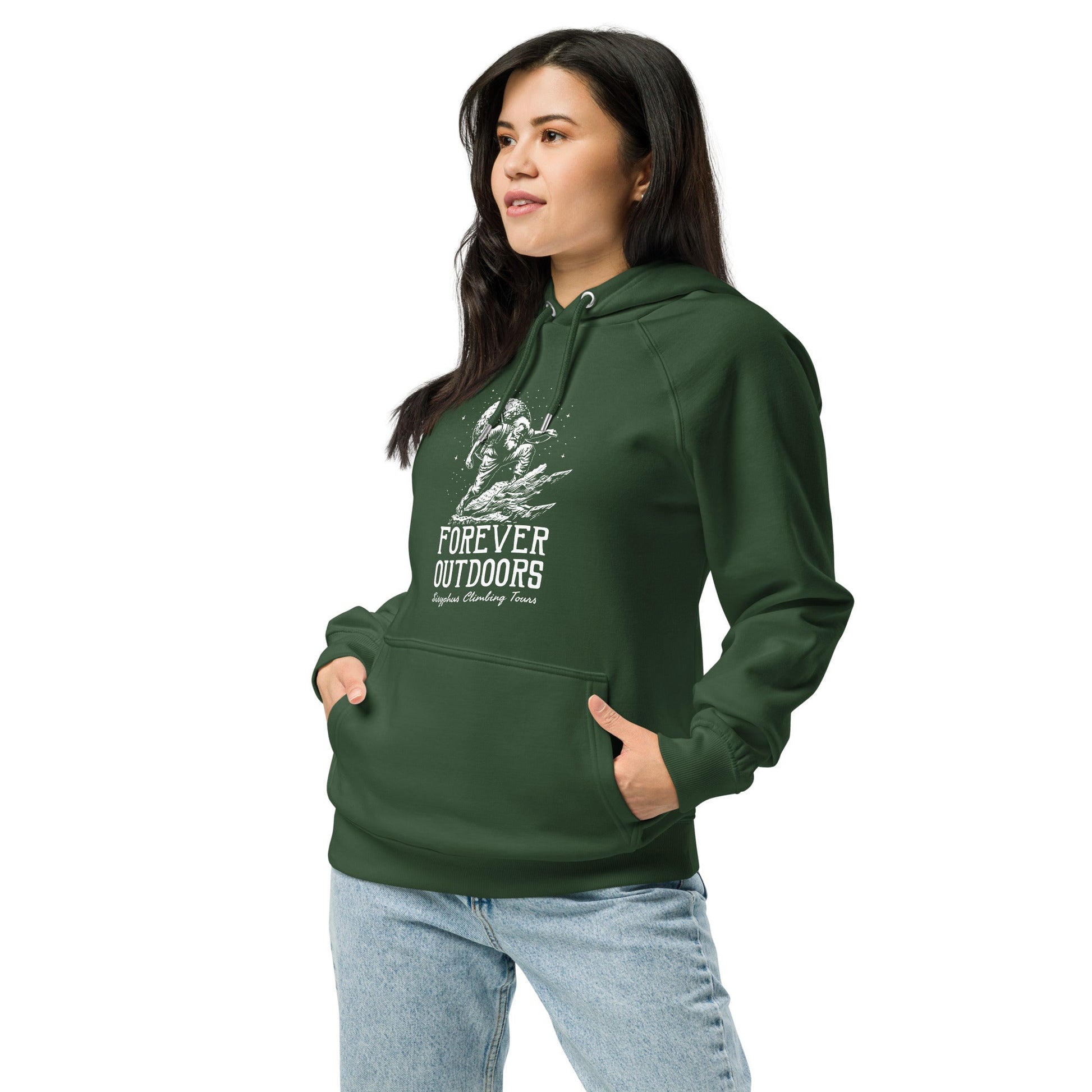 Forever Outdoors - Sisyphus Climbing Tours - Eco Hoodie
