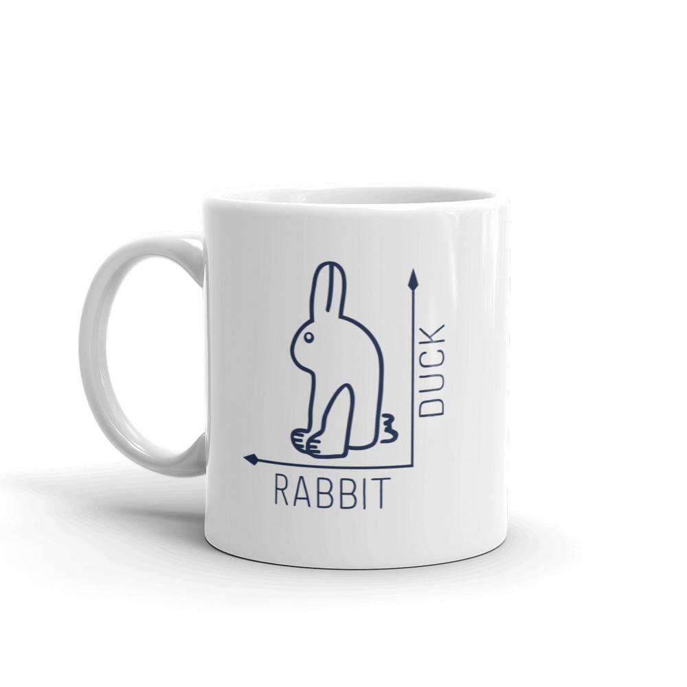 Rabbit-Duck Illusion - Duck Edition - Mug