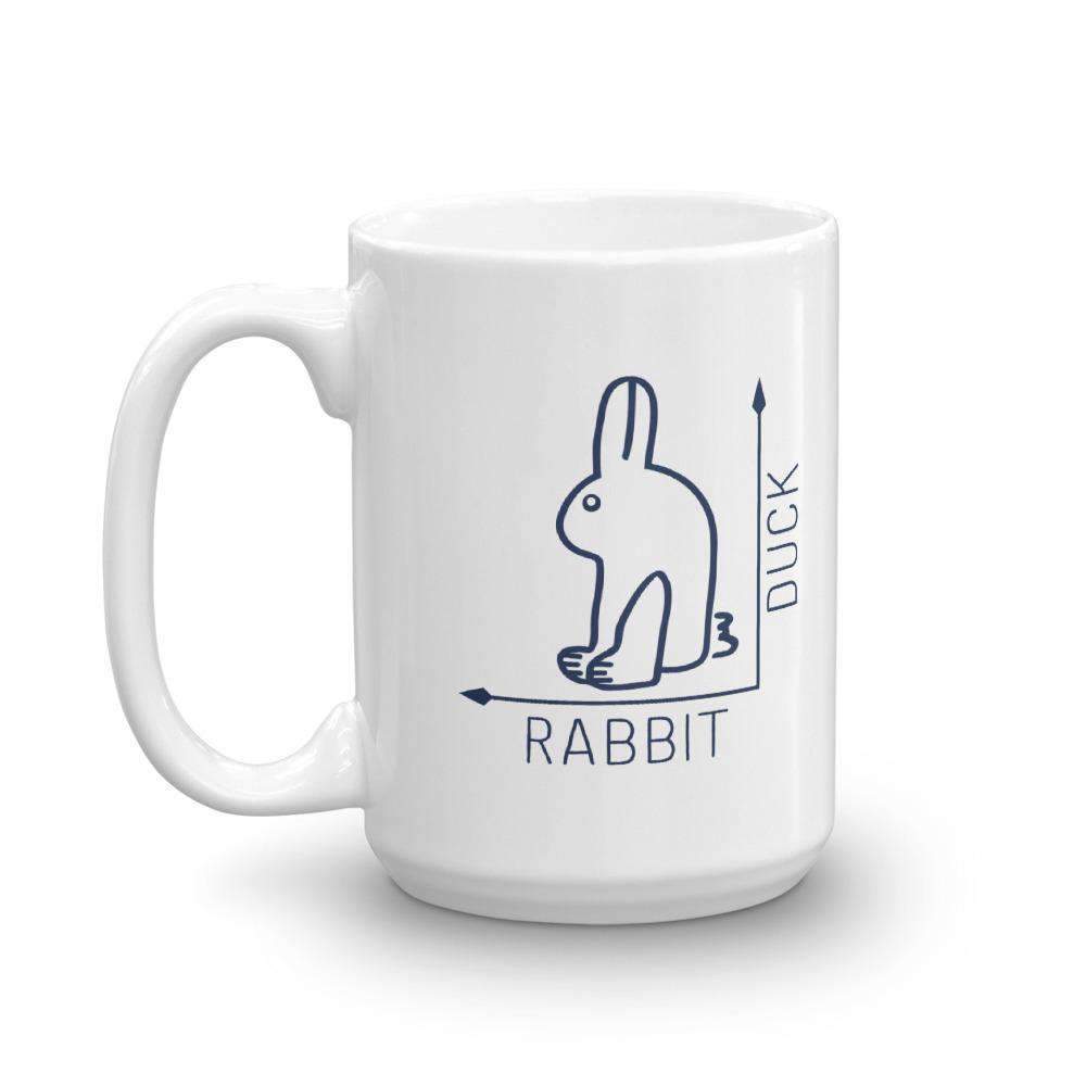 Rabbit-Duck Illusion - Duck Edition - Mug