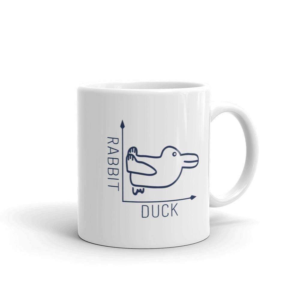 Rabbit-Duck Illusion - Duck Edition - Mug