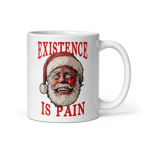 Anonymous Santa - Existence is Pain - Mug Anonymous Santa - Existence is Pain - Mug