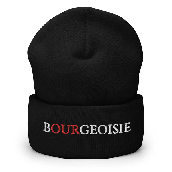 Bourgeoisie - Embroidered Beanie Hat Bourgeoisie - Embroidered Beanie Hat