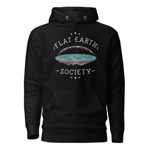 Flat Earth Society - Sudadera con capucha Premium
