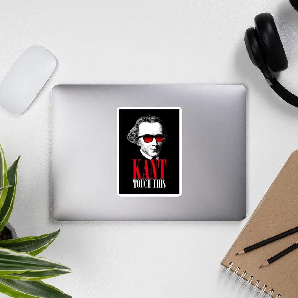 Kant touch this - Sticker - The Philosopher's Shirt