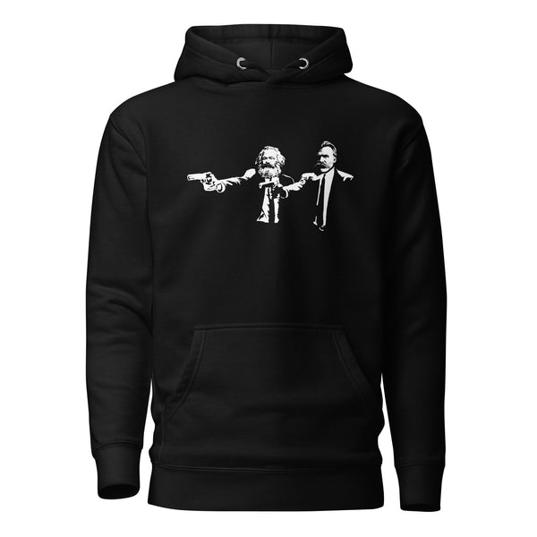 Philo Fiction - Marx & Nietzsche - Premium Hoodie Philo Fiction - Marx & Nietzsche - Premium Hoodie