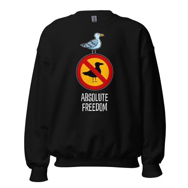 Sartre - Absolute Freedom Seagull - Sweatshirt Sartre - Absolute Freedom Seagull - Sweatshirt