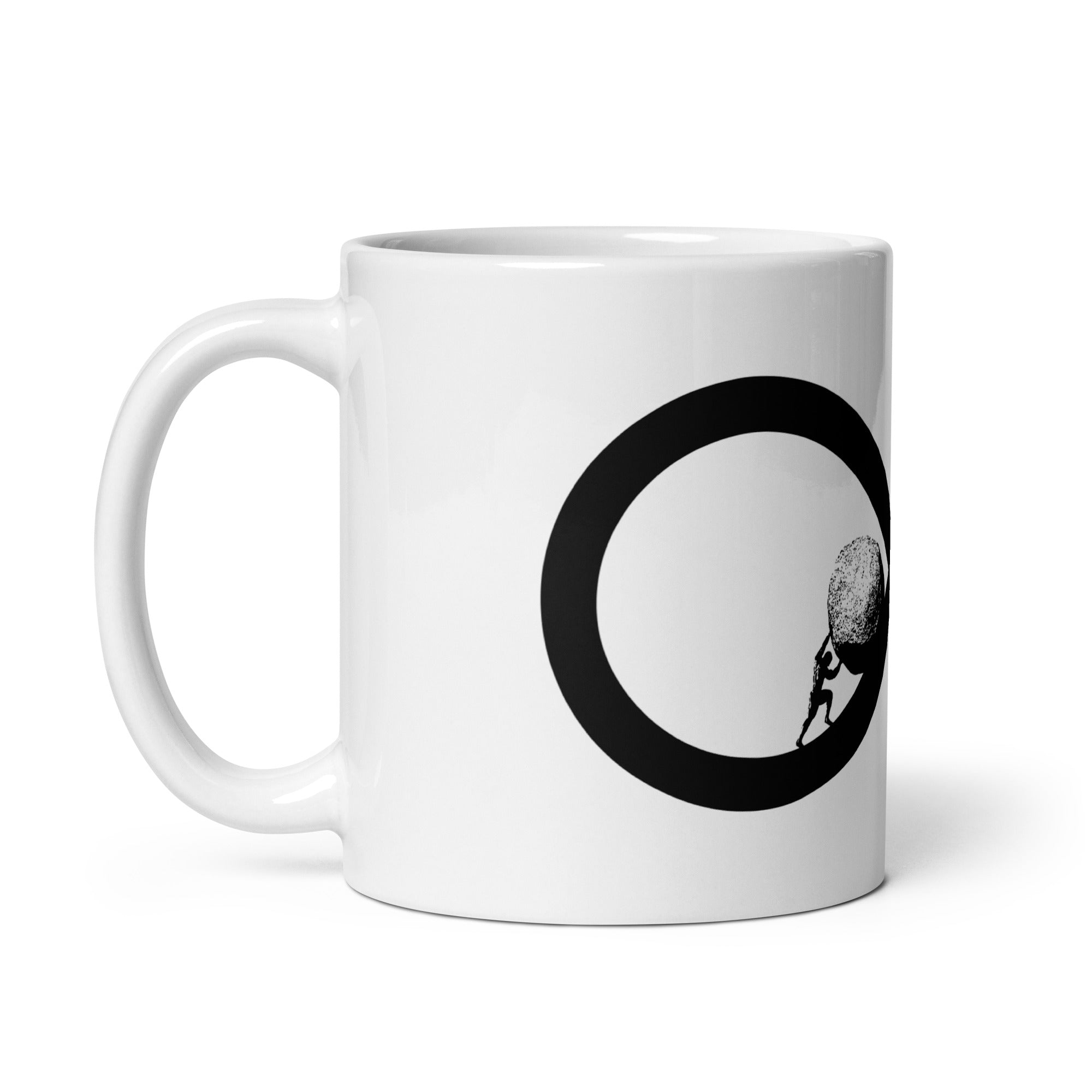 Sisyphus To Infinity - Mug - The Philosopher's Shirt