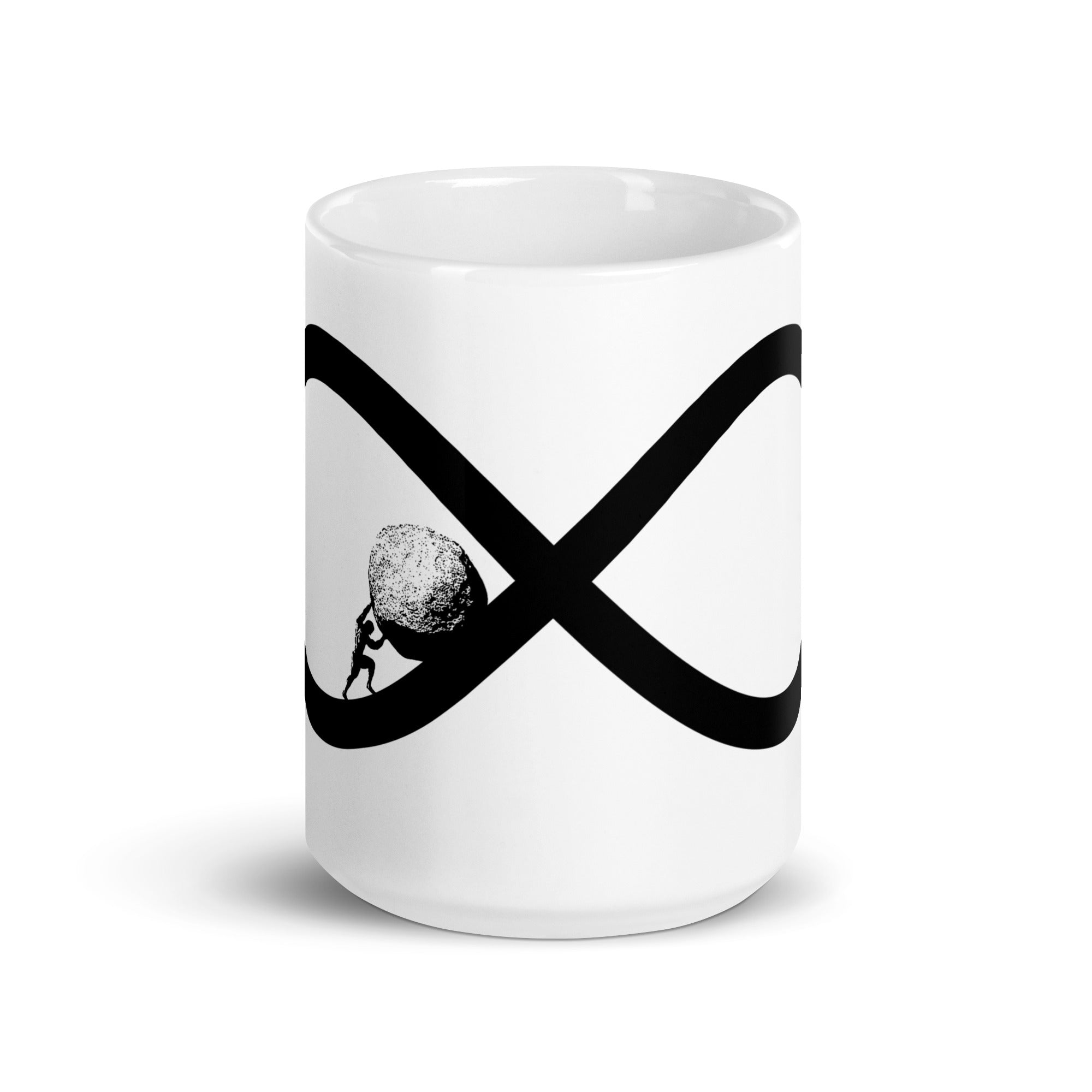 Sisyphus To Infinity - Mug - The Philosopher's Shirt