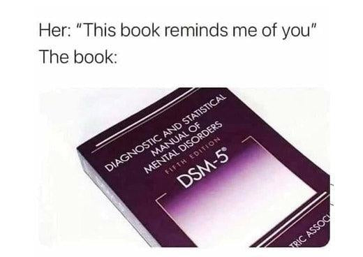 Disorders banished by definitions