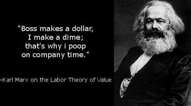 Pooping At Work: Marx and Us