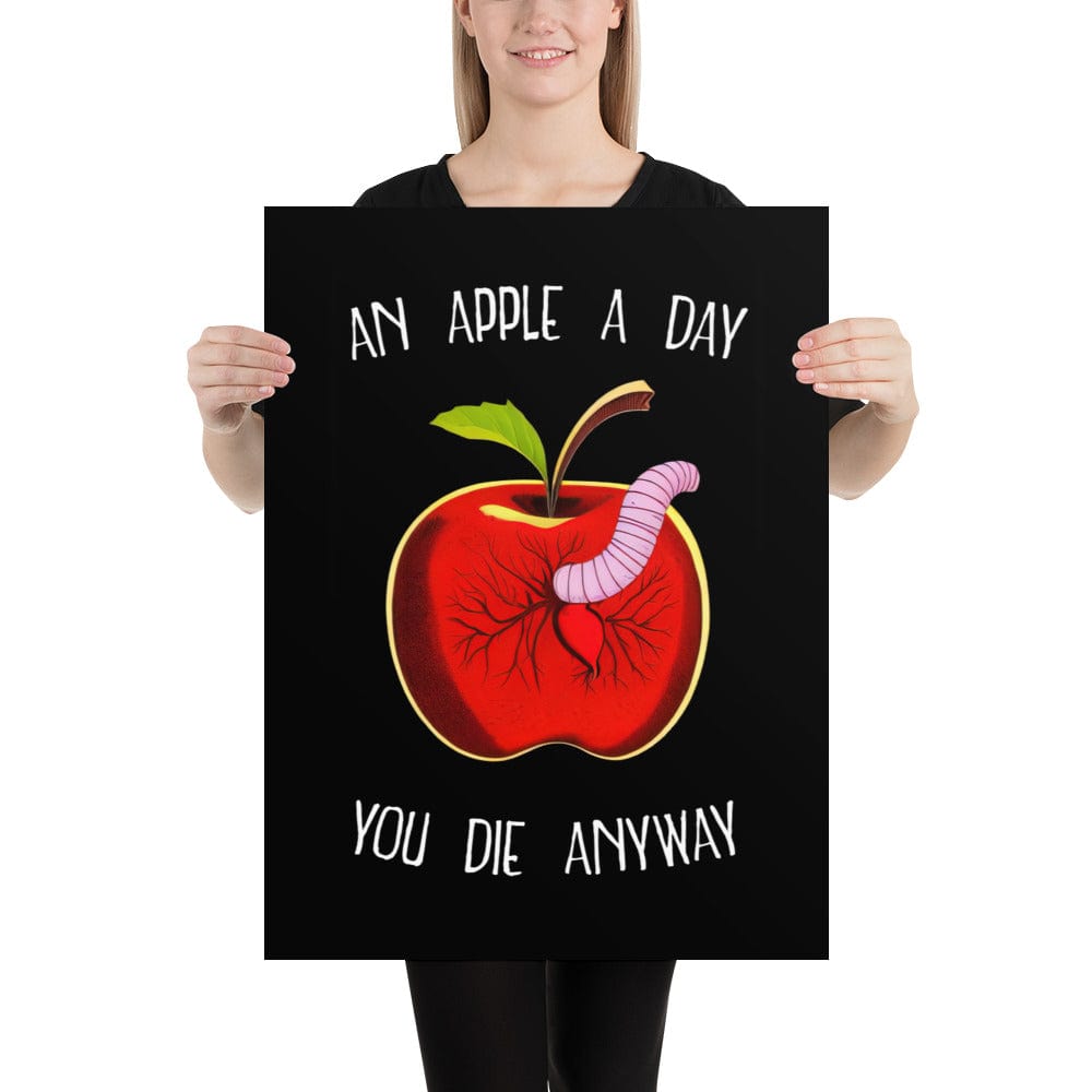 An Apple a day, you die anyway - Poster