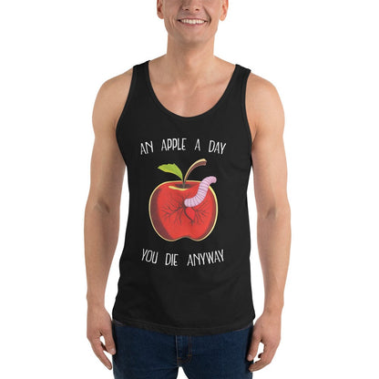 An Apple a day, you die anyway - Unisex Tank Top