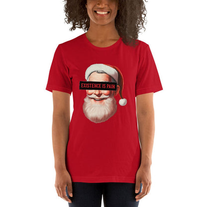 Anonymous Santa - Existence is Pain - Basic T-Shirt