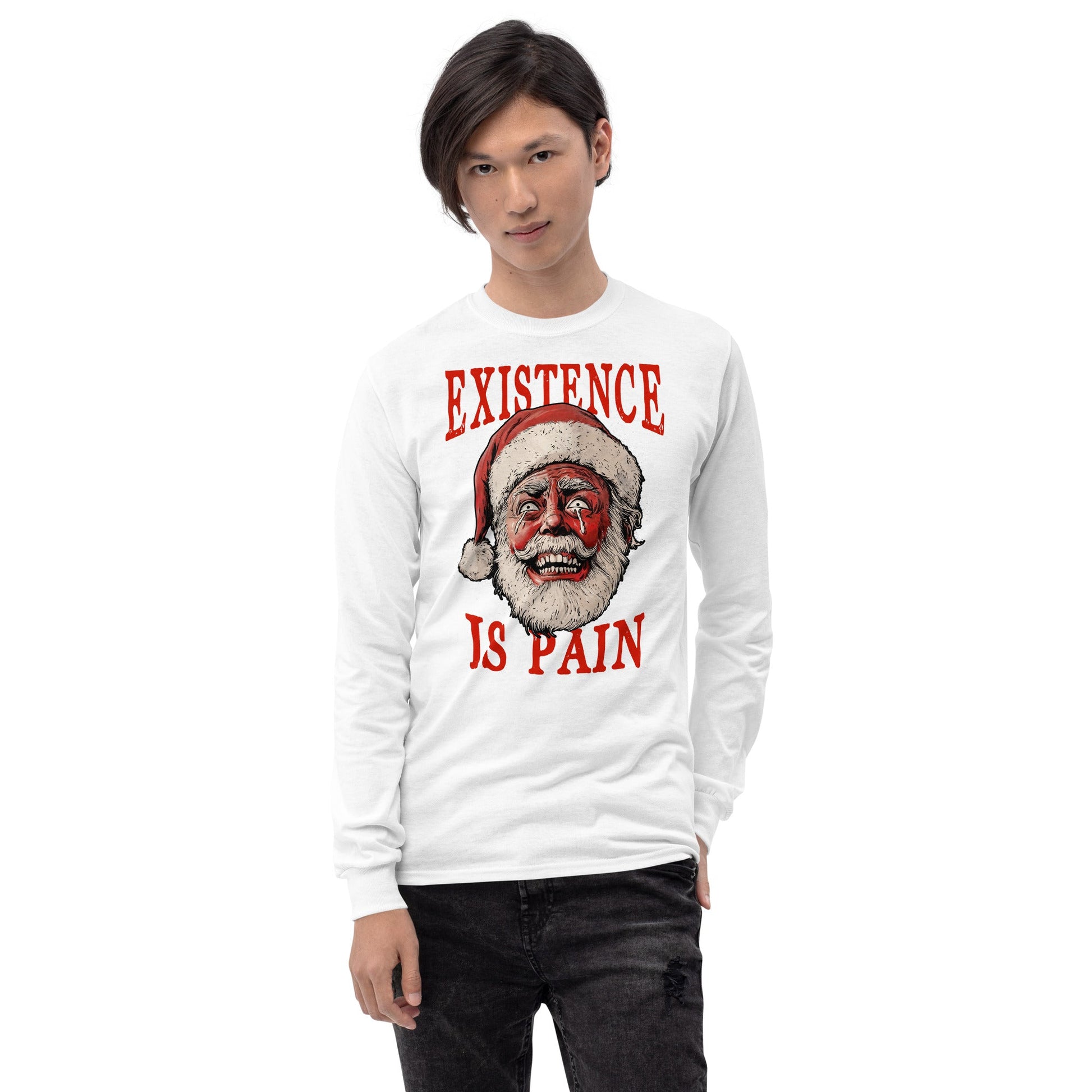 Anonymous Santa - Existence is Pain - Long-Sleeved Shirt