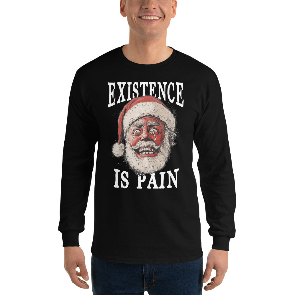 Anonymous Santa - Existence is Pain - Long-Sleeved Shirt