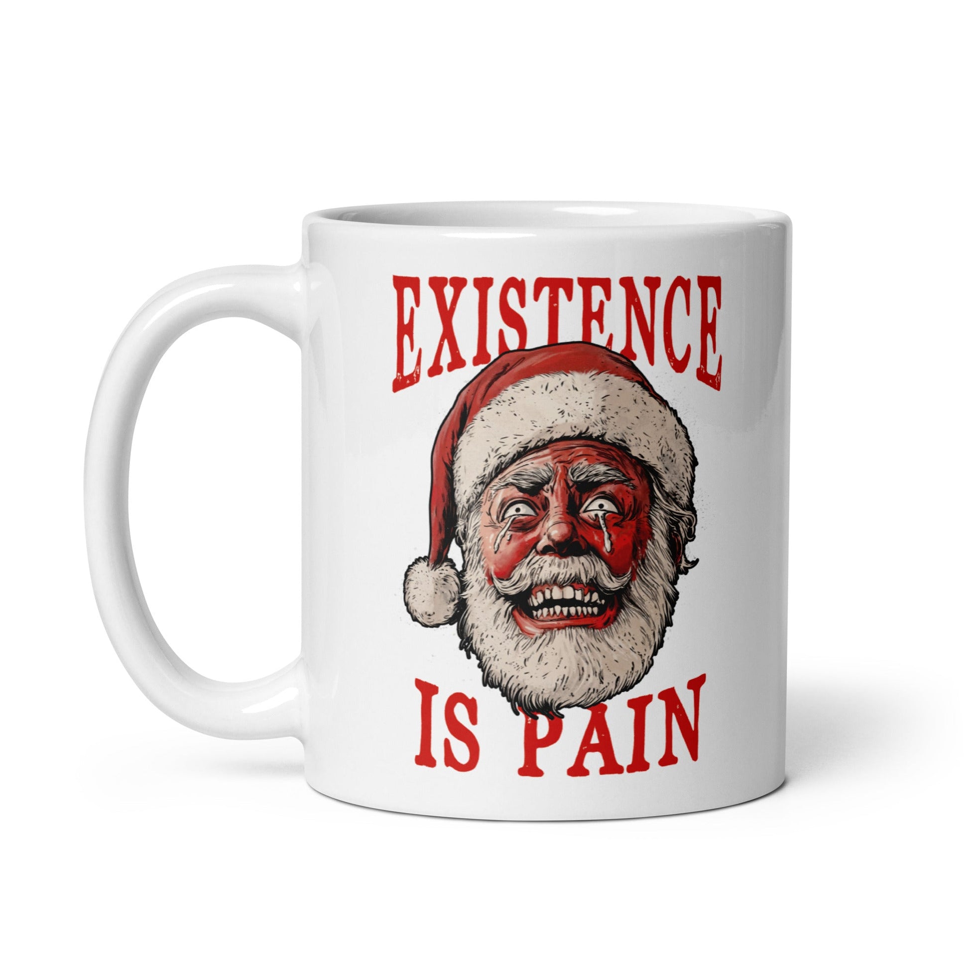 Anonymous Santa - Existence is Pain - Taza