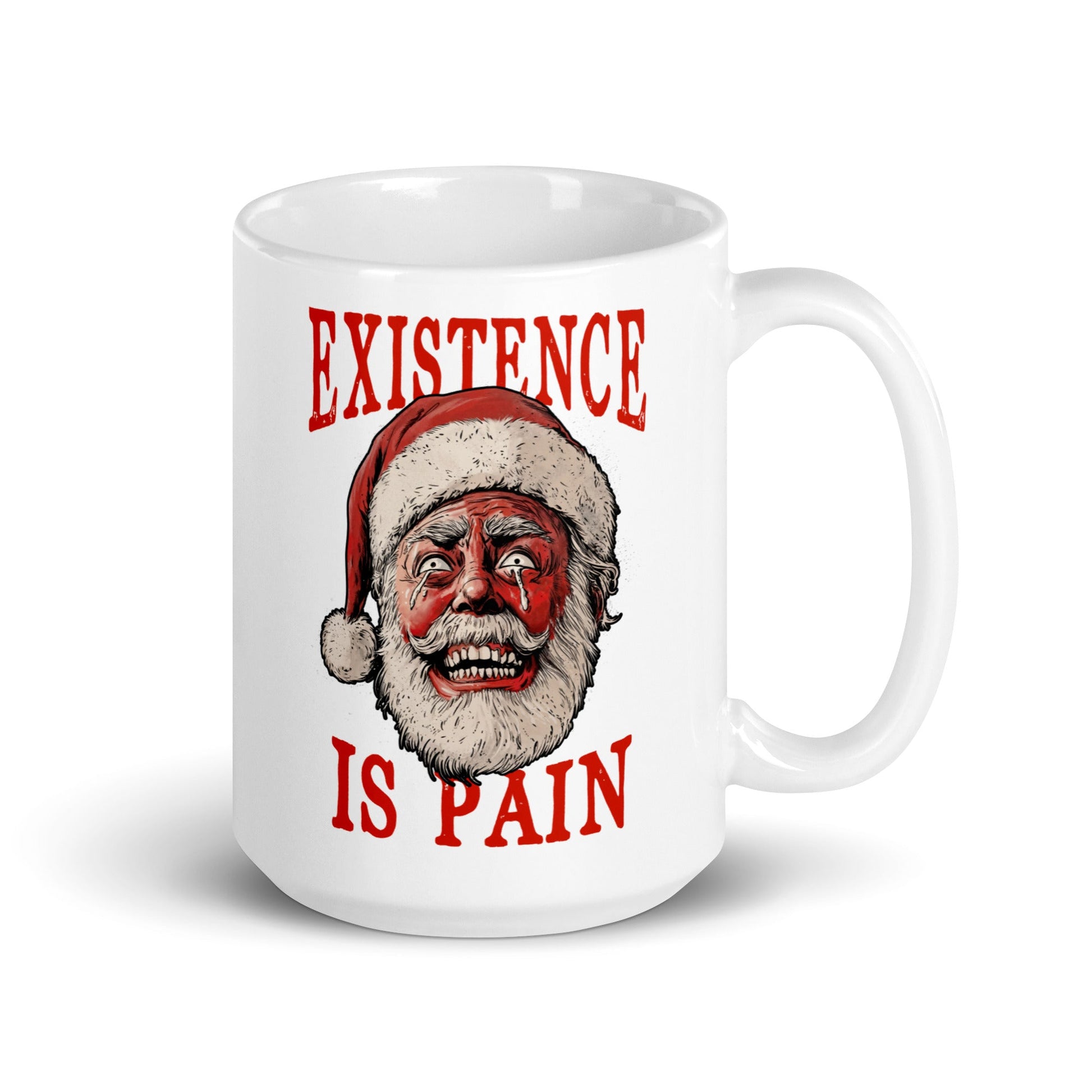 Père Noël anonyme - L'existence est une souffrance - Mug