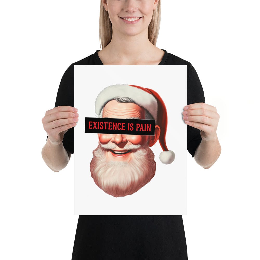 Anonymous Santa - Existence is Pain - Poster