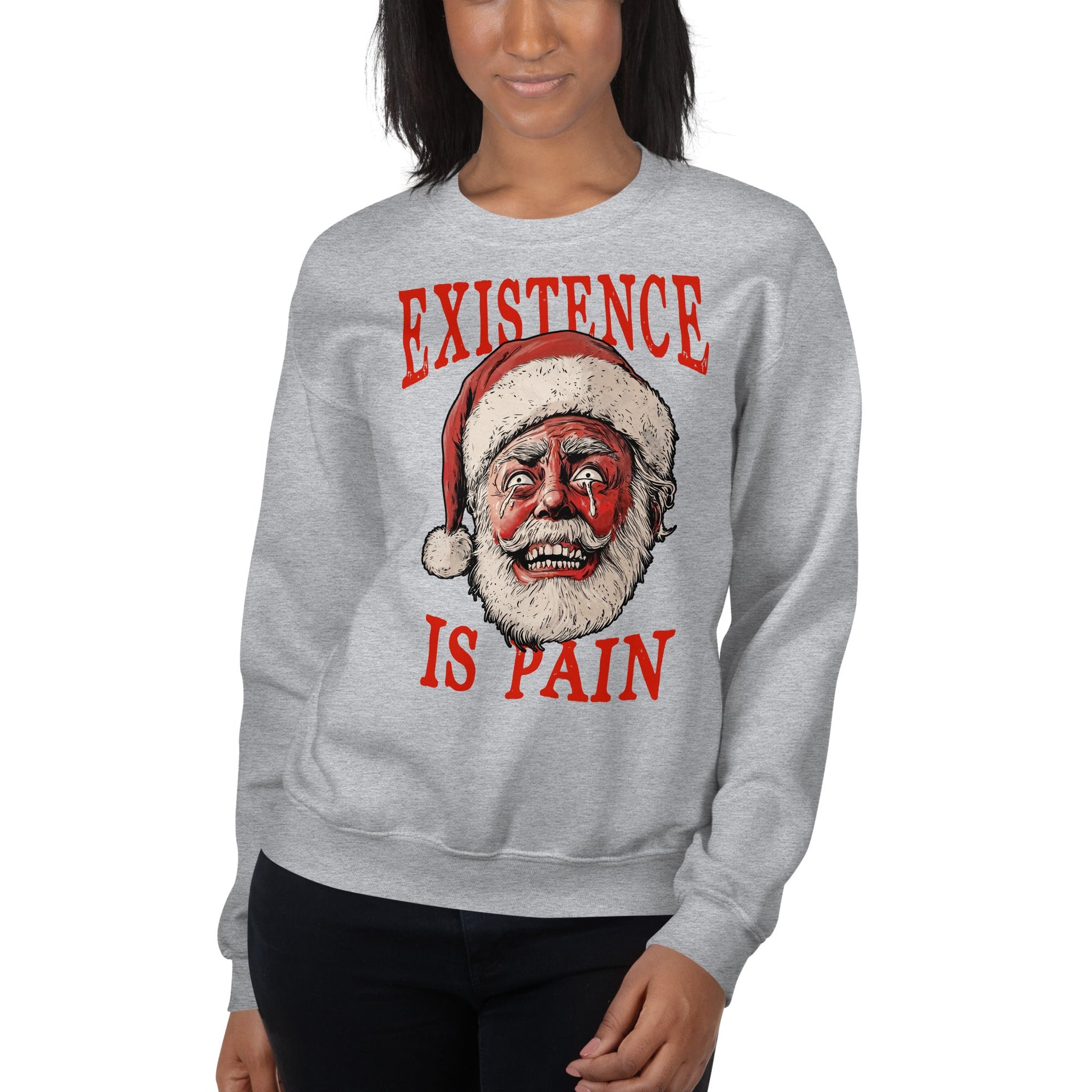 Anonymous Santa - Existence is Pain - Sweatshirt