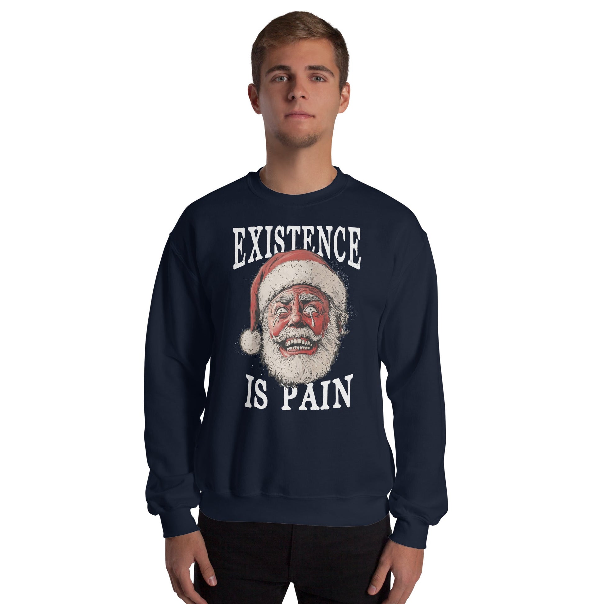 Anonymous Santa - Existence is Pain - Sweatshirt