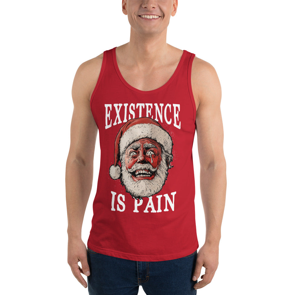 Anonymous Santa - Existence is Pain - Unisex Tank Top