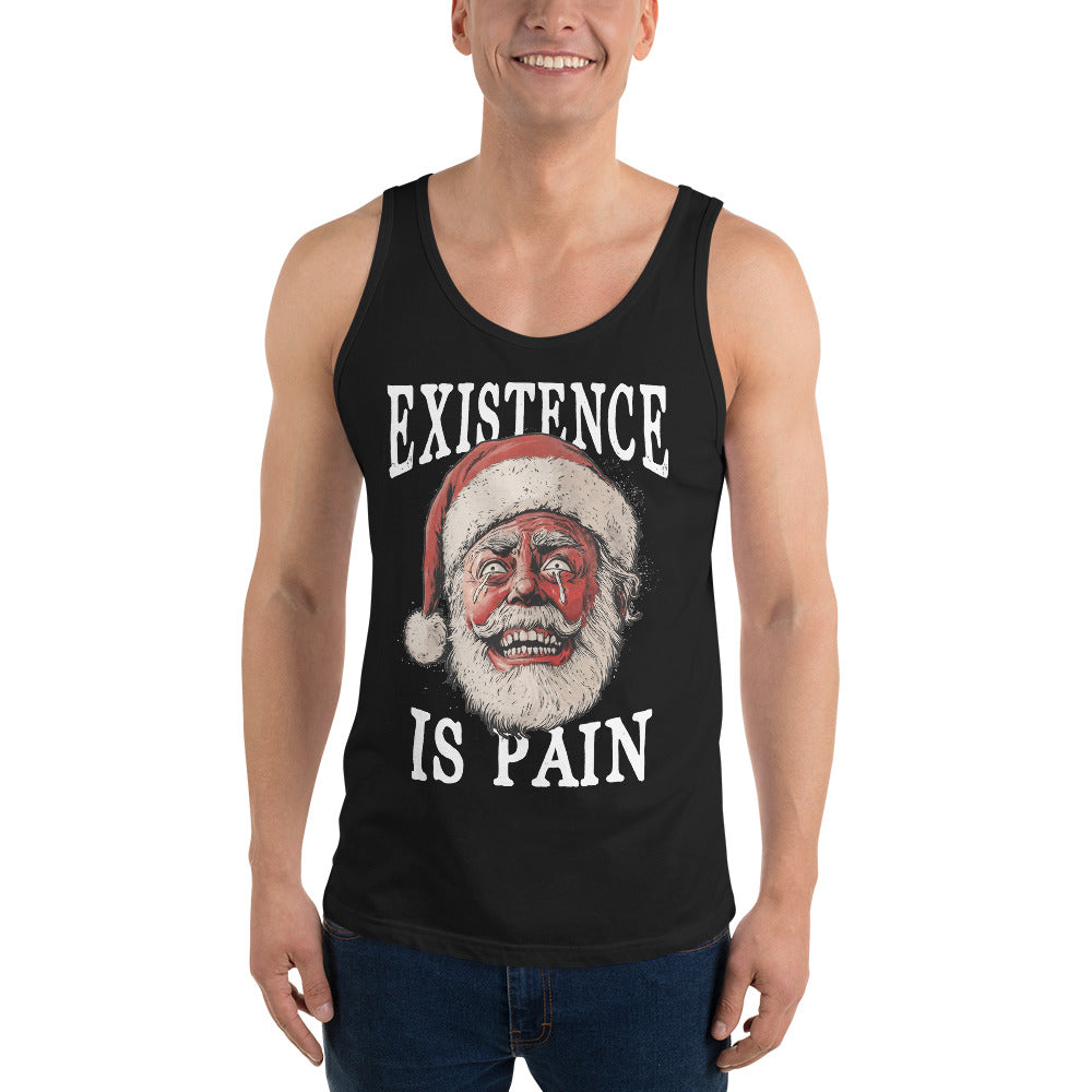 Anonymous Santa - Existence is Pain - Unisex Tank Top