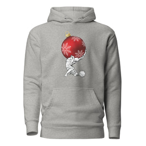 Atlas holding Christmas - Premium Hoodie