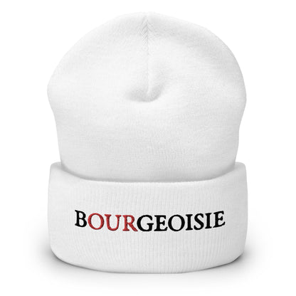 Bourgeoisie - Bestickte Beanie-Mütze