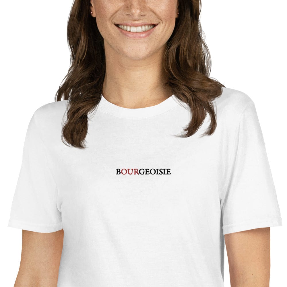 Bourgeoisie - Embroidered - Premium T-Shirt
