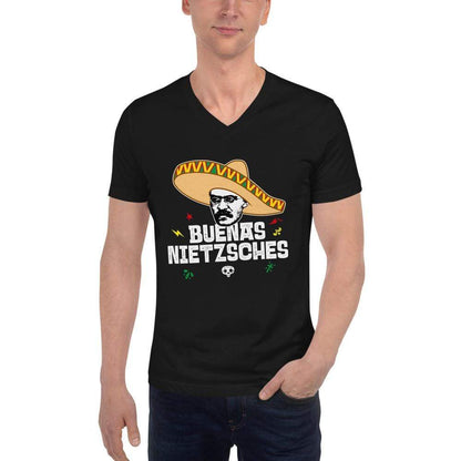 Buenas Nietzsches - Unisex V-Neck T-Shirt