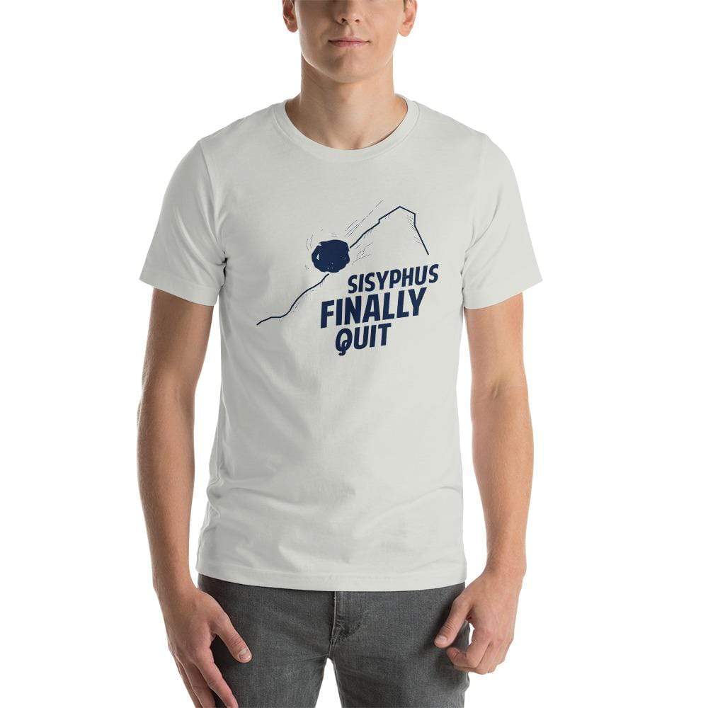 Camus - Sisyphus Finally Quit - Basic T-Shirt