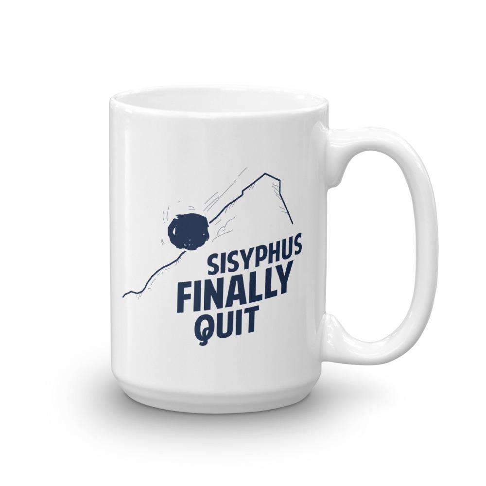 Camus - Sisyphus Finally Quit - Mug