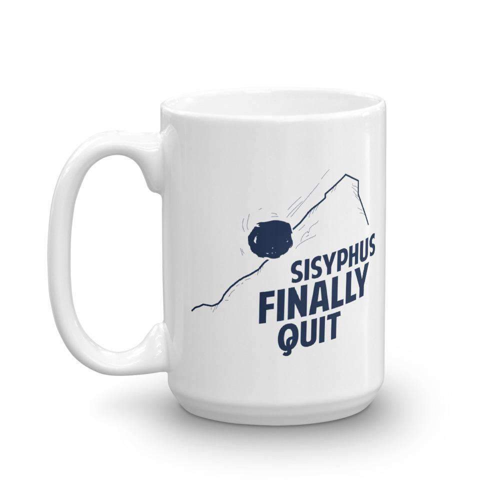 Camus - Sísifo por fin renuncia - Taza