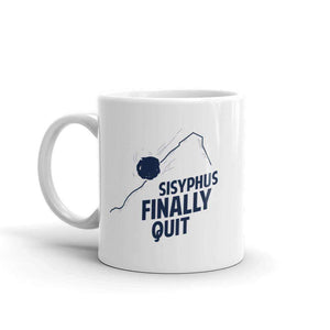 Camus - Sisyphus Finally Quit - Mug