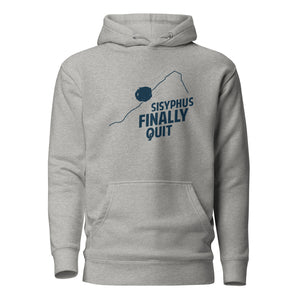 Camus - Sisyphus Finally Quit - Premium Hoodie