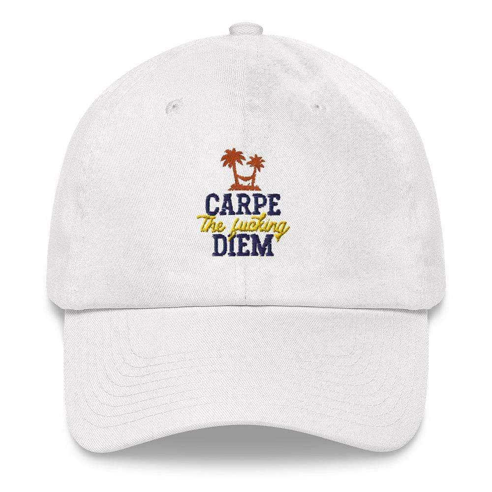 Carpe the fucking diem - Embroidered - Cap