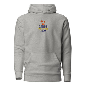 Carpe the fucking diem - Embroidered - Premium Hoodie