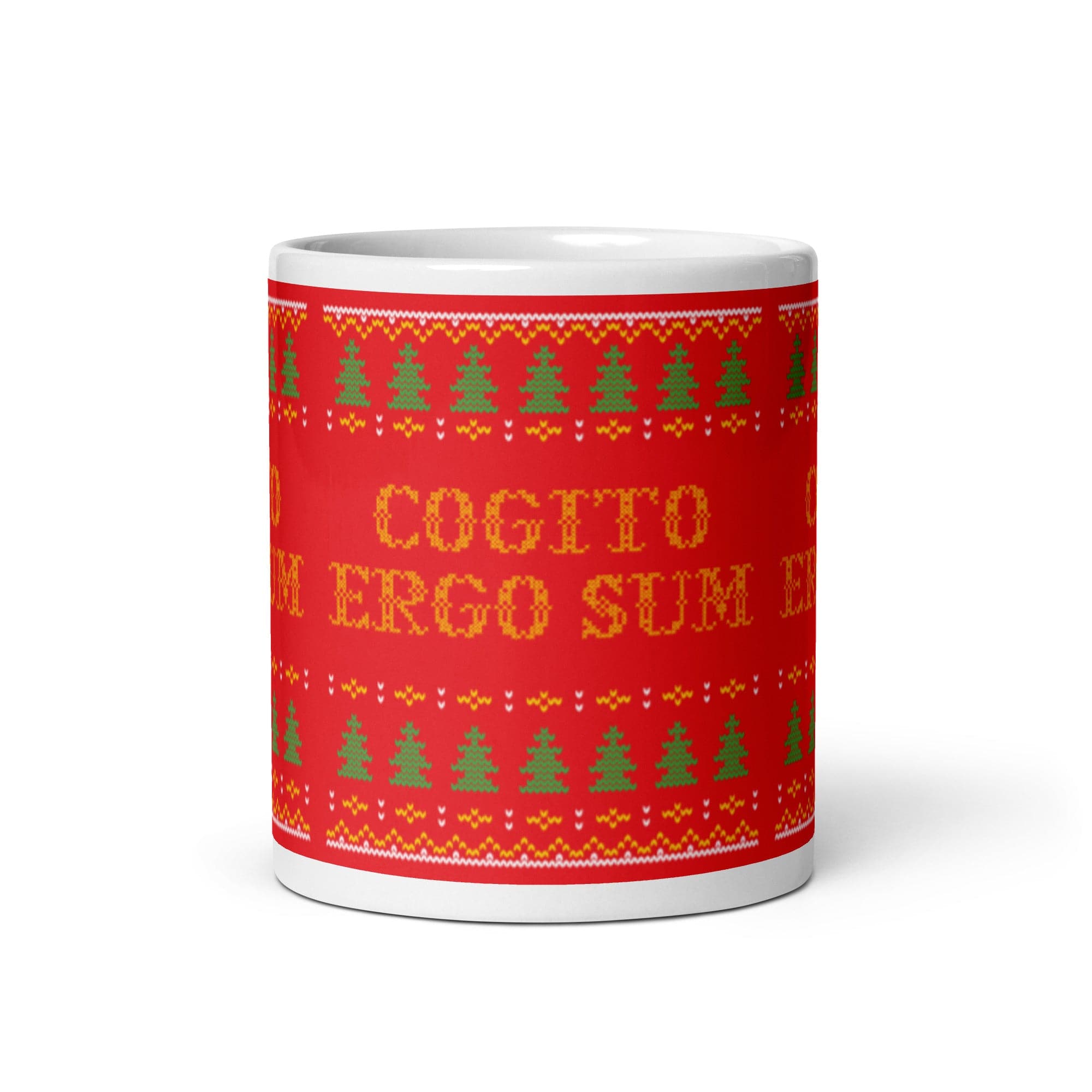 Cogito Ergo Sum - Ugly Xmas Sweater - Tasse