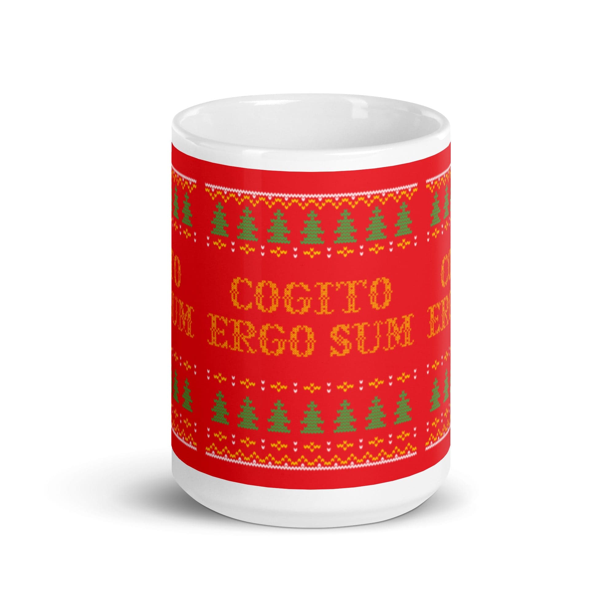 Cogito Ergo Sum - Ugly Xmas Sweater - Tasse