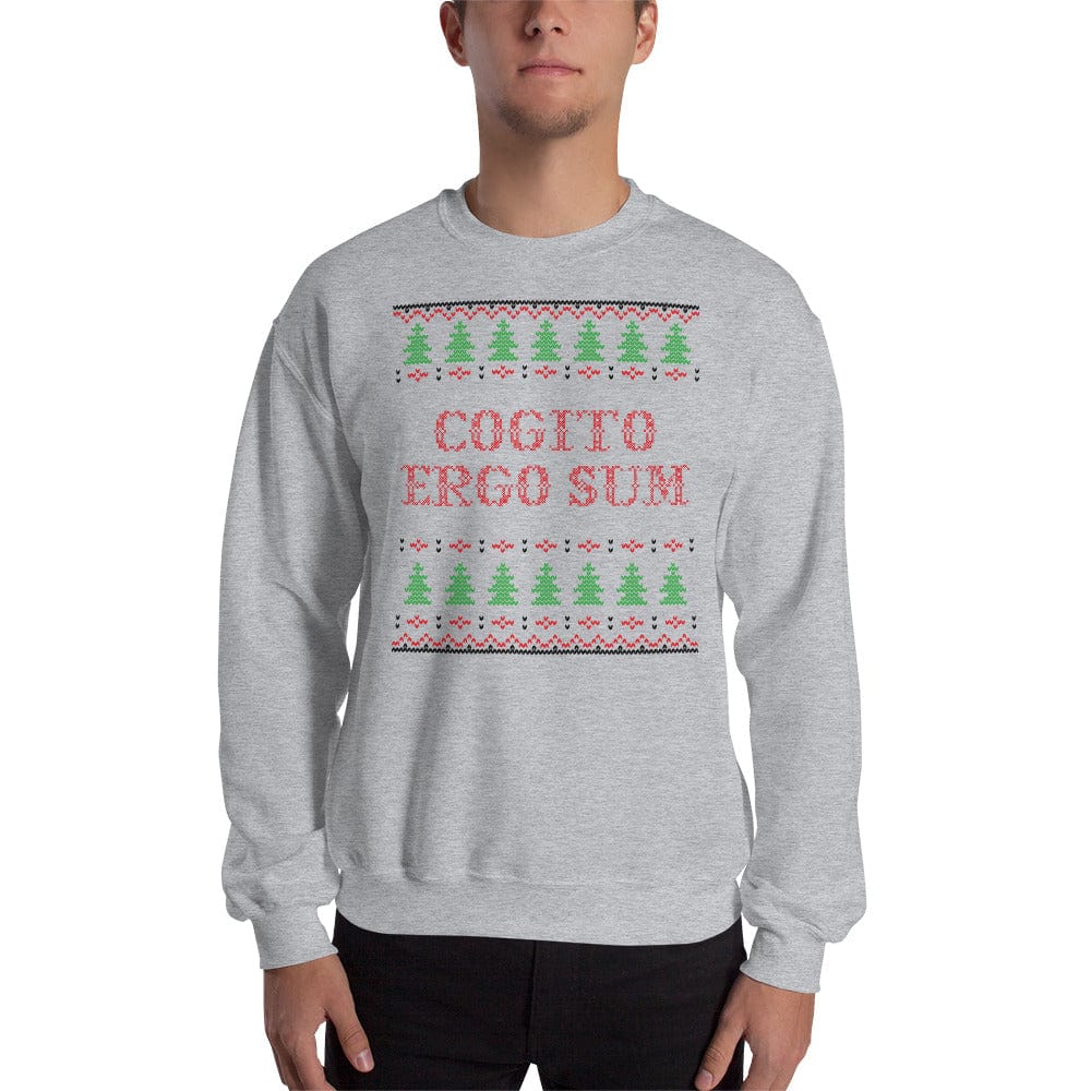 Cogito Ergo Sum - Ugly Xmas Sweater - Sweatshirt