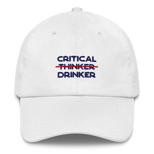 Critical Drinker - Embroidered - Cap