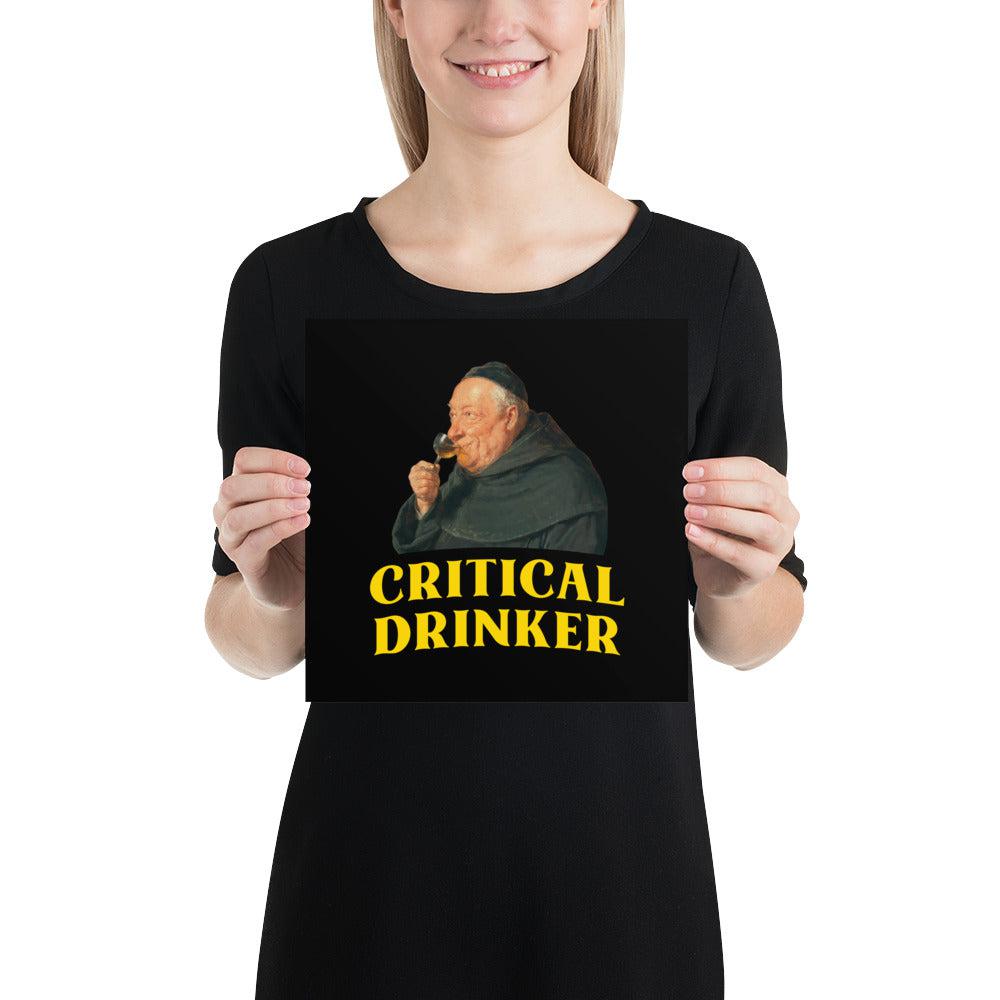 Critical Drinker - Poster