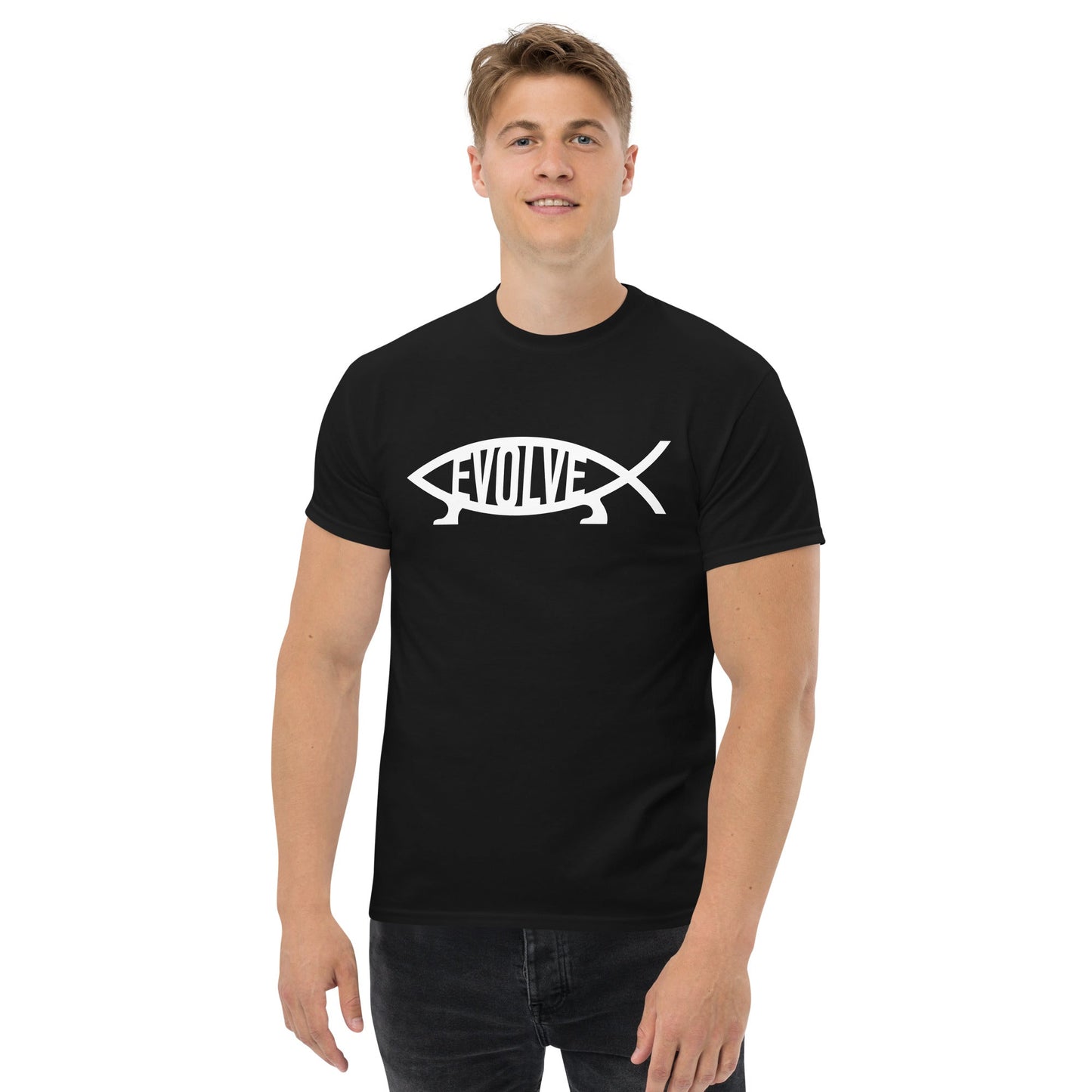 Darwin - Evolve - Plus-Sized T-Shirt