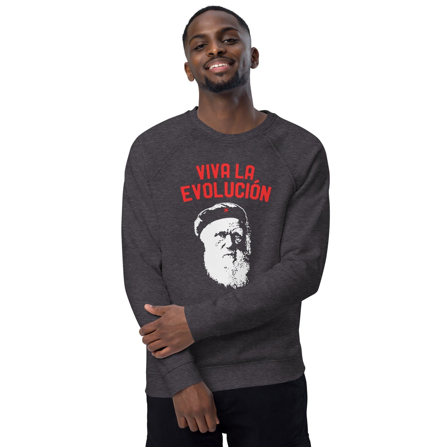 Darwin - Viva la Evolucion - Eco Sweatshirt