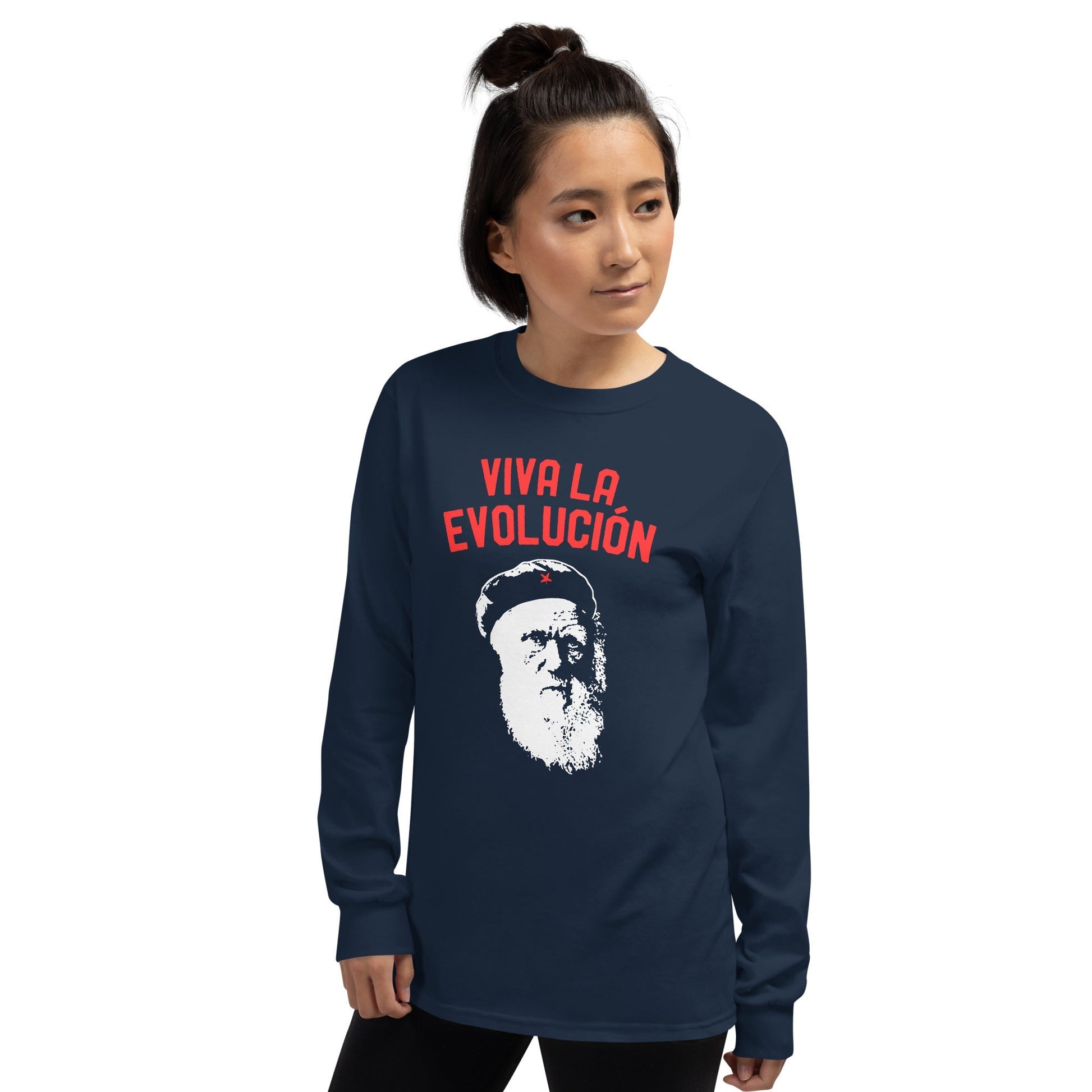Darwin - Viva la Evolucion - Long-Sleeved Shirt