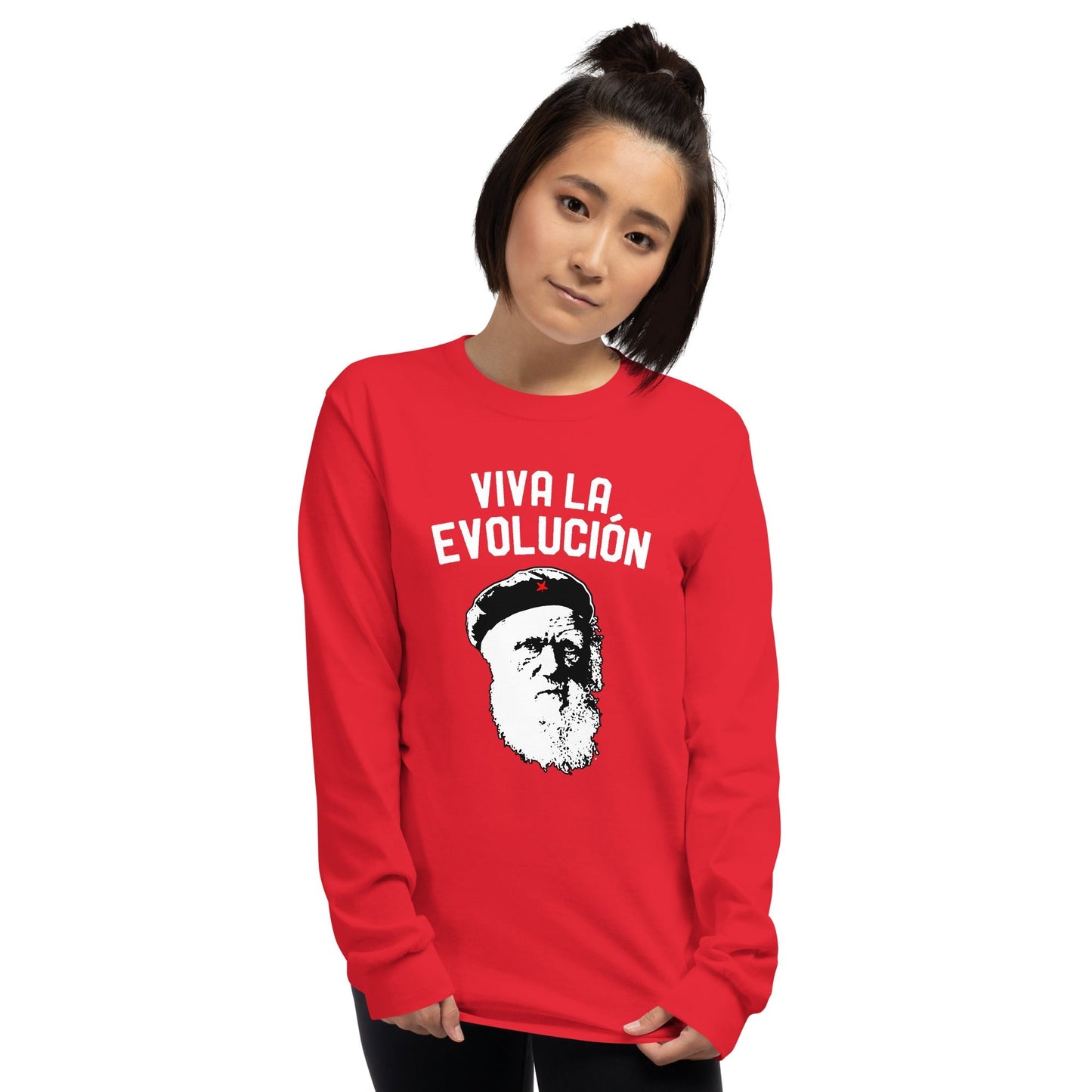 Darwin - Viva la Evolucion - Long-Sleeved Shirt