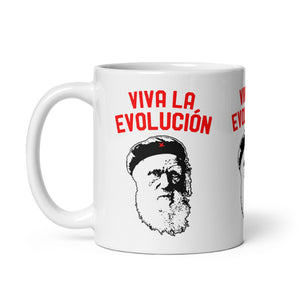 Darwin - Viva la Evolucion - Taza