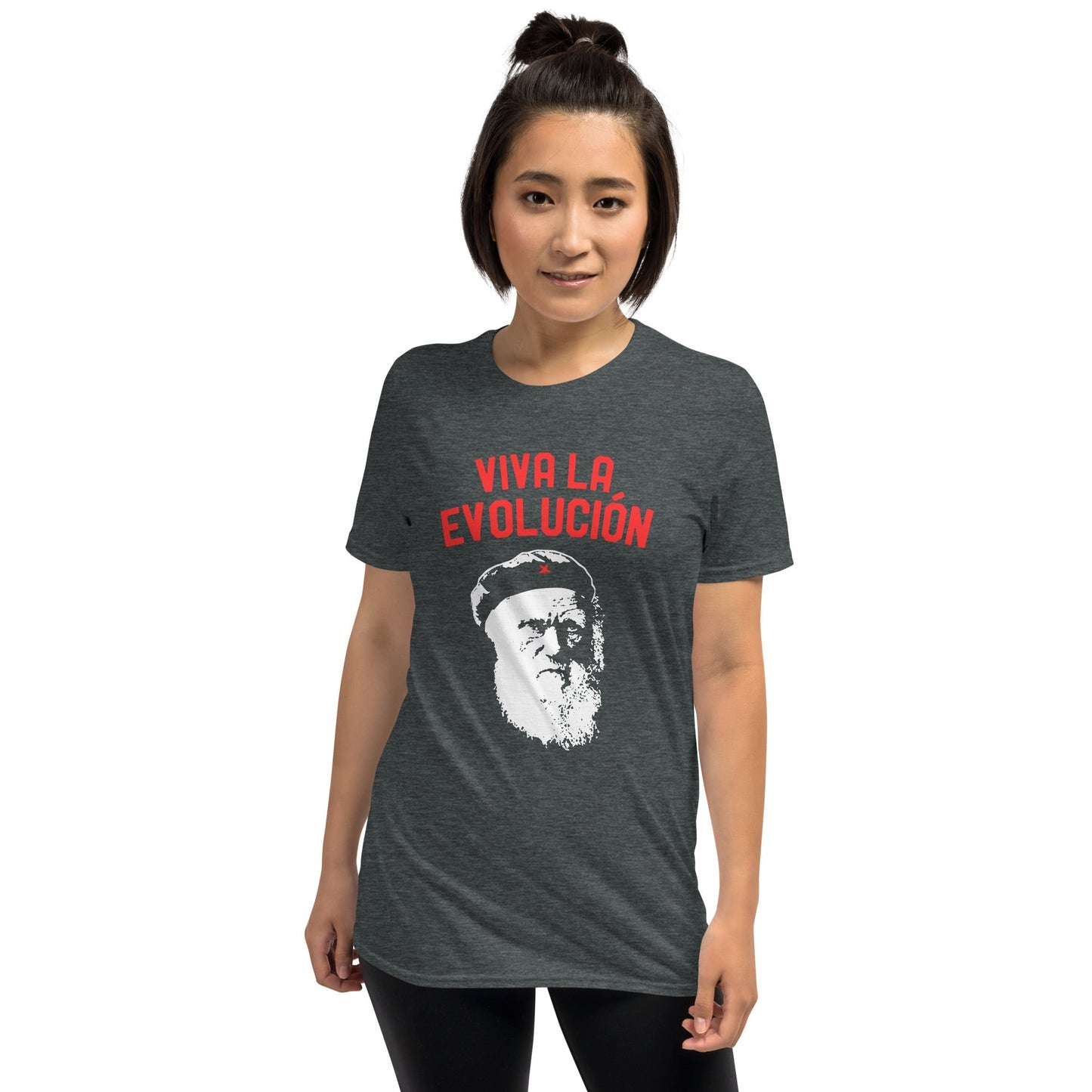 Darwin - Viva la Evolucion - Premium T-Shirt